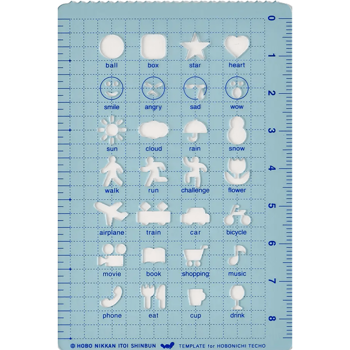 Hobonichi Stencil - Activities - Pen Boutique Ltd