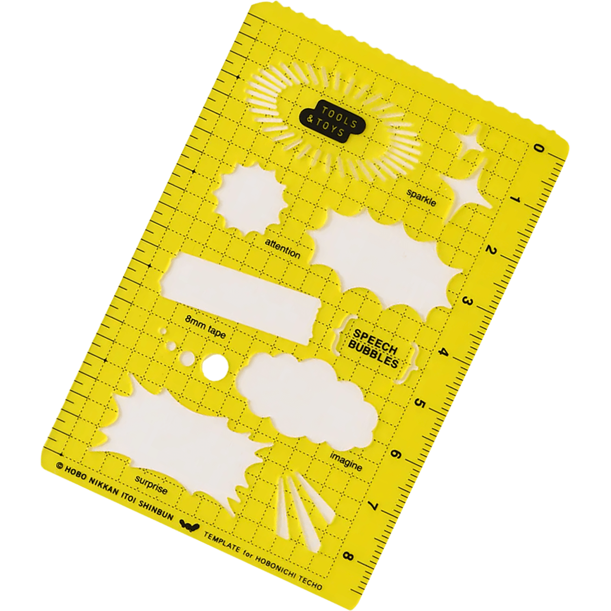Hobonichi Stencil - Speech Bubbles - Pen Boutique Ltd