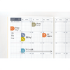 Hobonichi Sticker Set - TSUKI no IRO (Schedule) - Pen Boutique Ltd