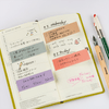 Hobonichi Sticky Notes - TSUKI no IRO (Guide) - Pen Boutique Ltd