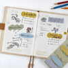 Hobonichi Sticky Notes - TSUKI no IRO (Shape) - Pen Boutique Ltd
