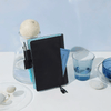 Hobonichi Japanese Book & Cover - Black x Clear Blue - A6 (April Start) - Pen Boutique Ltd
