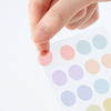 Hobonichi Transparent Dot Stickers - TSUKI no IRO (15mm) - Pen Boutique Ltd