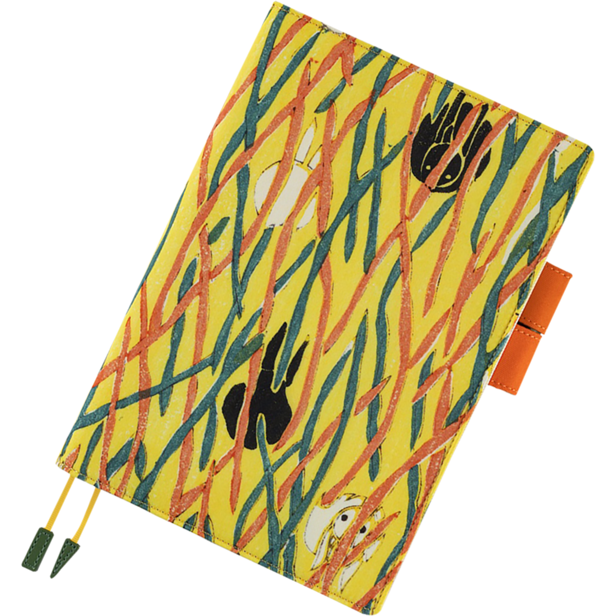 Hobonichi Cousin Japanese Book & Cover - Unsodo Bijutsukai - Wild Rabbits - A5 (April Start) - Pen Boutique Ltd