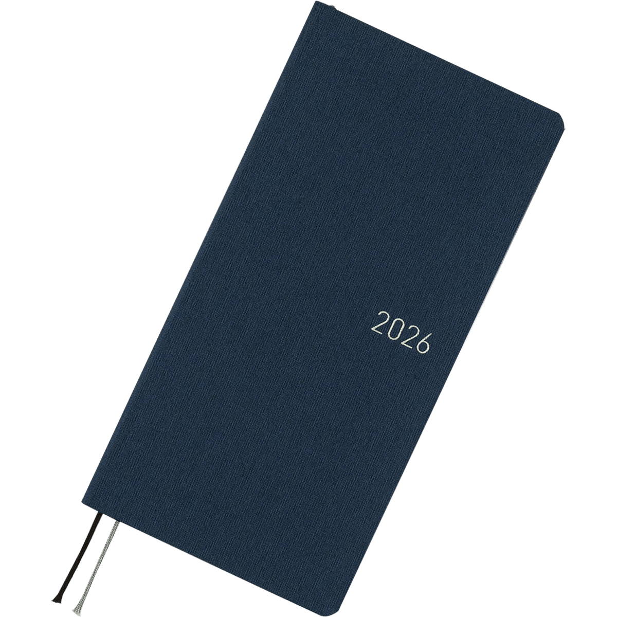 Hobonichi Light Hard Cover Japanese Book - Colors: Cosmo Blue - Tall & Slim (Weeks - April Start) - Pen Boutique Ltd