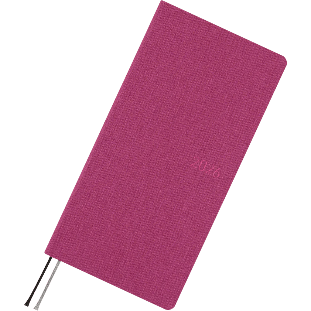 Hobonichi Light Hard Cover Japanese Book - Colors: Peony Purple - Tall & Slim (Weeks - April Start) - Pen Boutique Ltd