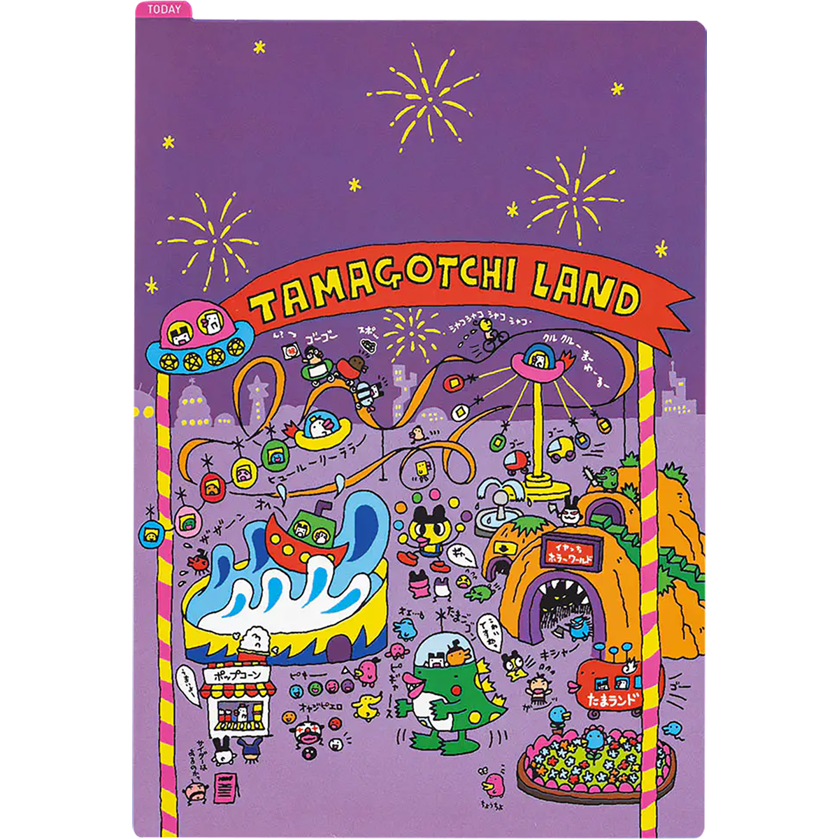 Hobonichi Pencil Board - Tamagotchi Land - A5 - Pen Boutique Ltd