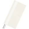 Hobonichi Soft Cover Japanese Book - White Line: Ivory - Tall & Slim (Weeks - April Start) - Pen Boutique Ltd