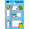 Hobonichi Sticky Notes - Tamagotchi - Pen Boutique Ltd
