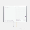 Hobonichi HON Light Hardcover Japanese Book - Slash Navy - A6 (January Start) - Pen Boutique Ltd