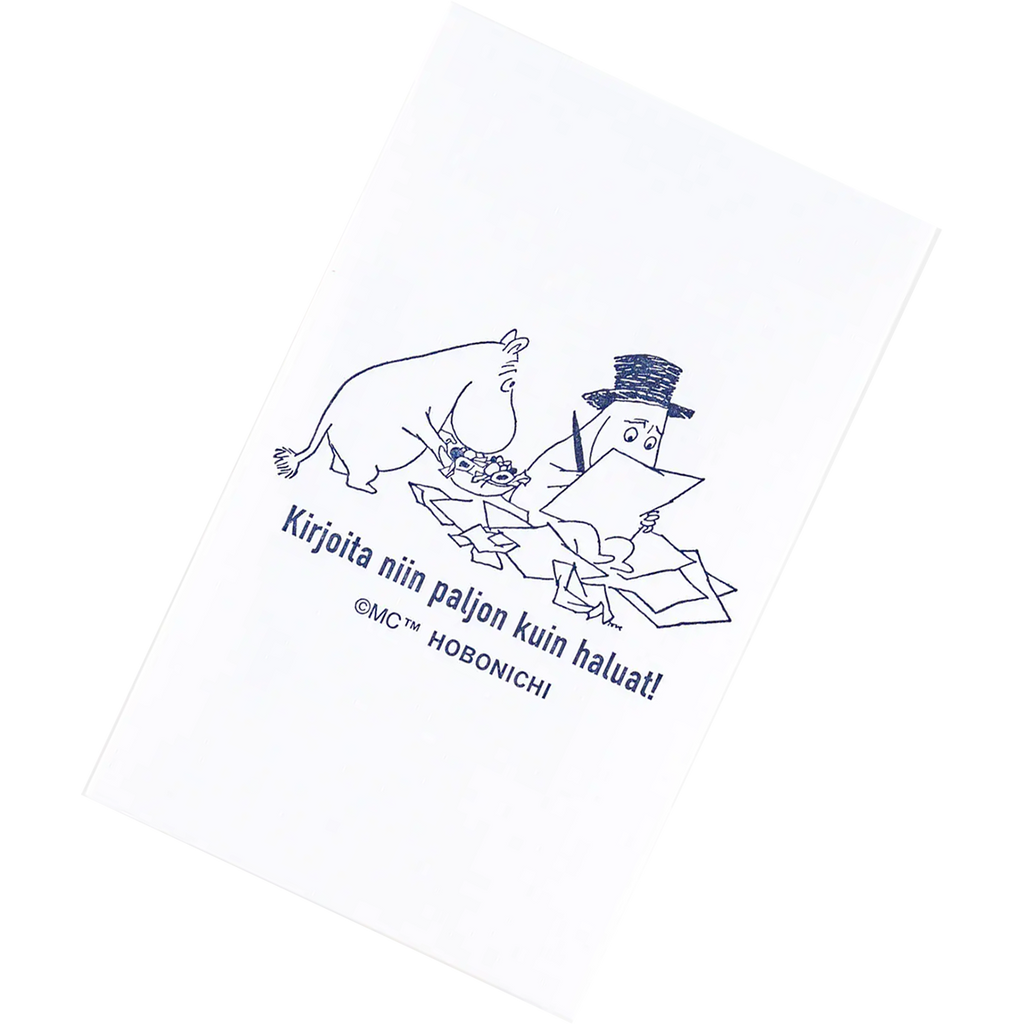 Hobonichi Ink-Absorbing Paper - Moomin-Pen Boutique Ltd