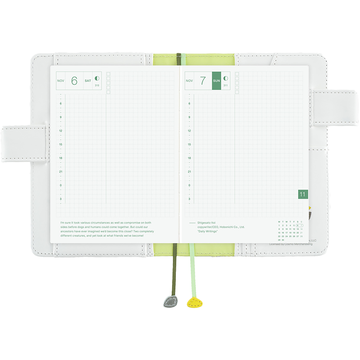 Hobonichi Japanese 2027 Book & Cover - Leo Lionni: Frederick (Sun)- A6-Pen Boutique Ltd