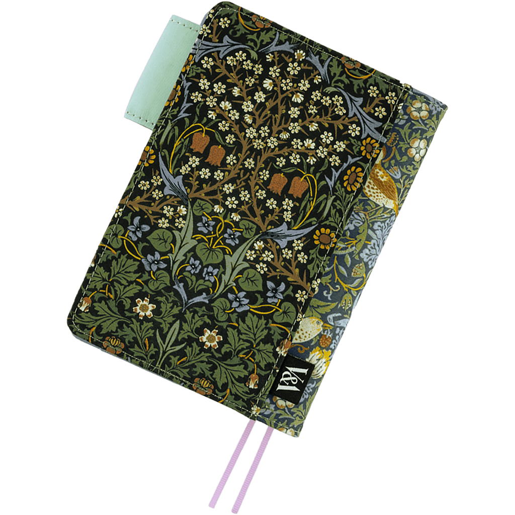 Hobonichi Japanese 2027 Cover - V&A Series: Strawberry Thief - A6 - Pen Boutique Ltd