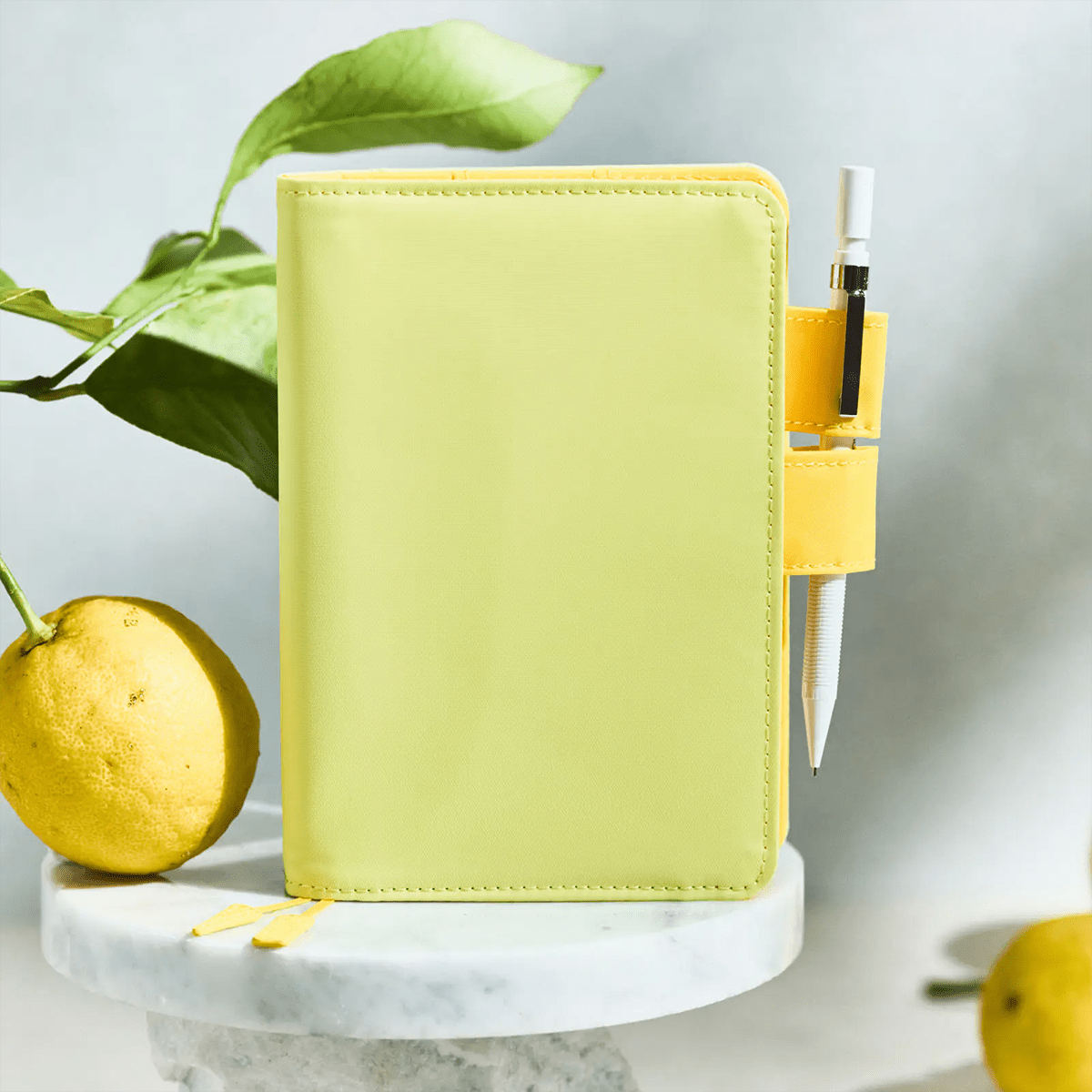 Hobonichi Japanese 2027 Cover - Colors: Fresh Citron - A6 - Pen Boutique Ltd