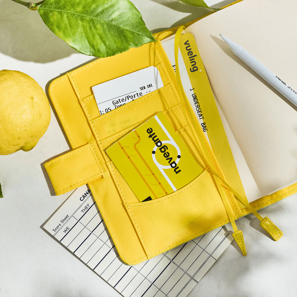 Hobonichi Japanese 2027 Cover - Colors: Fresh Citron - A6 - Pen Boutique Ltd
