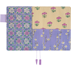 Hobonichi Japanese Book & Cover - Unsodo: Bijutsukai - Plum and Dianthus - A6 (April Start) - Pen Boutique Ltd