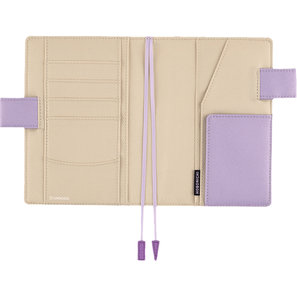 Hobonichi Japanese Book & Cover - Unsodo: Bijutsukai - Plum and Dianthus - A6 (April Start) - Pen Boutique Ltd