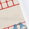 Hobonichi Light Hard Cover Japanese Book - Unsodo Bijutsukai: Blue Pigeons - Tall & Slim (Weeks - April Start) - Pen Boutique Ltd