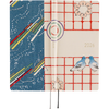 Hobonichi Light Hard Cover Japanese Book - Unsodo Bijutsukai: Blue Pigeons - Tall & Slim (Weeks - April Start) - Pen Boutique Ltd
