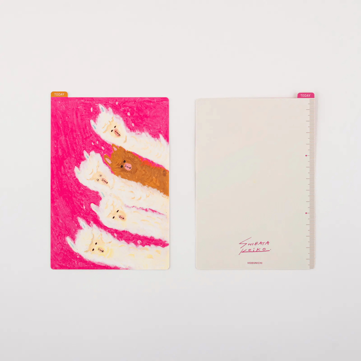 Hobonichi Pencil Board - Keiko Shibata: Upwind Alpacas - A6 - Pen Boutique Ltd
