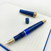 Delta Fountain Pen - Lapis Blue - Rosegold Trim (Limited Edition) - Pen Boutique Ltd