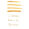 J. Herbin Fountain Pen Ambre De Birmanie Bottled Ink-Pen Boutique Ltd