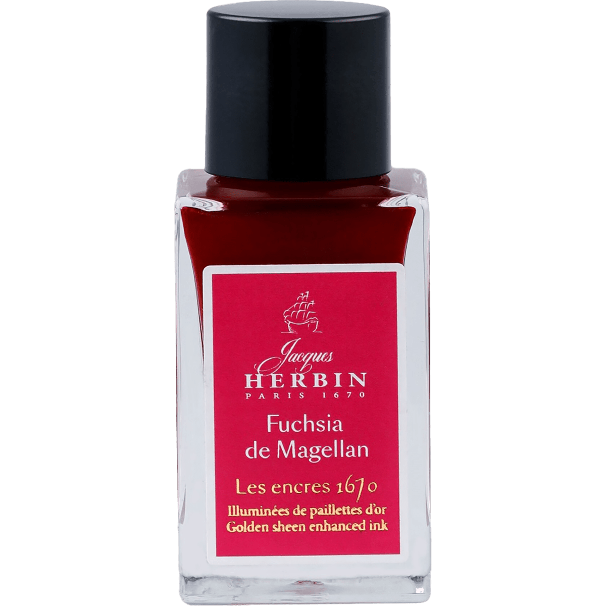 J. Herbin 1670 Anniversary Ink - Fuchsia de Magellan - 15ml - Pen Boutique Ltd