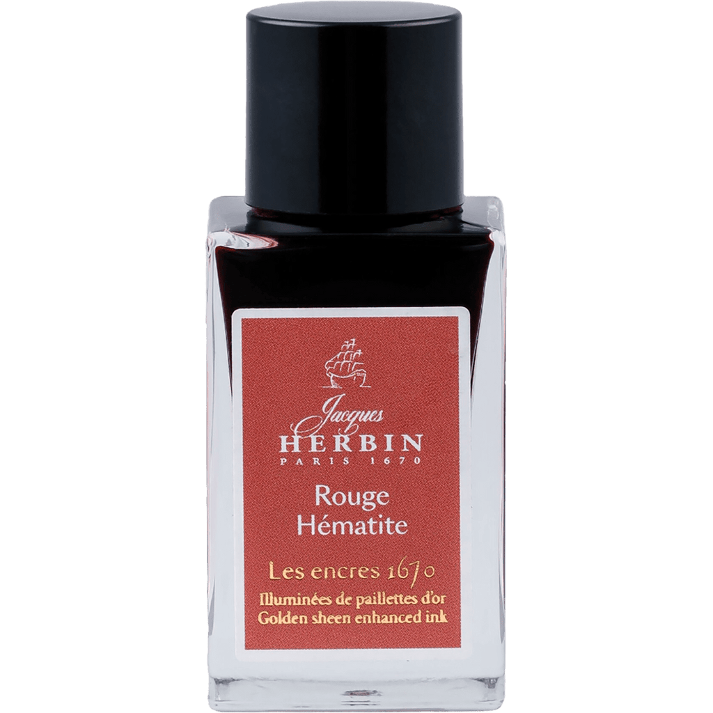 J. Herbin 1670 Anniversary Ink - Rouge Hematite - 15ml - Pen Boutique Ltd