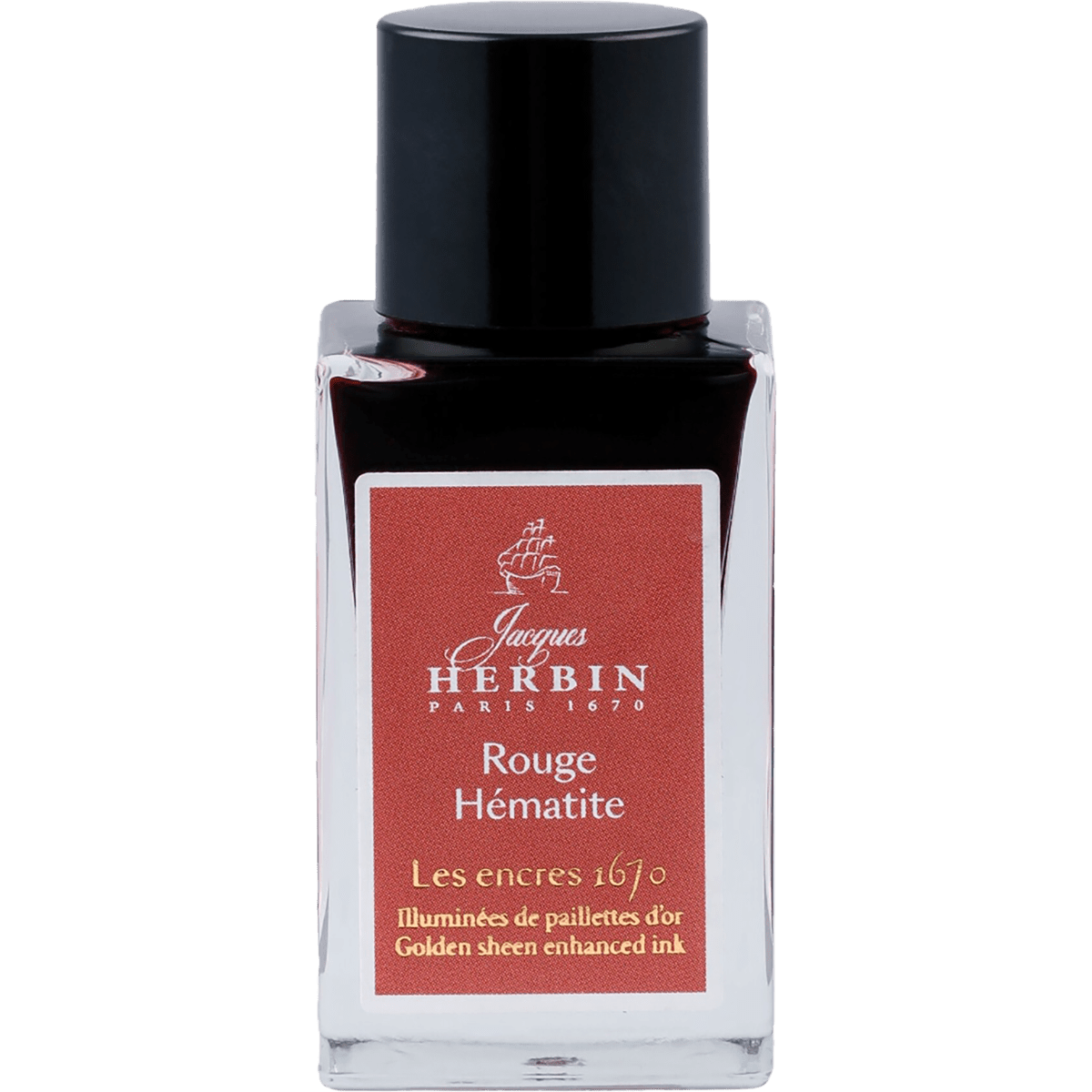 J. Herbin 1670 Anniversary Ink - Rouge Hematite - 15ml - Pen Boutique Ltd