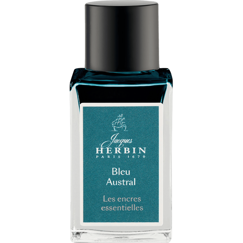 J. Herbin 1798 Essential Bottled Ink - Bleu Austral - 15ml - Pen Boutique Ltd