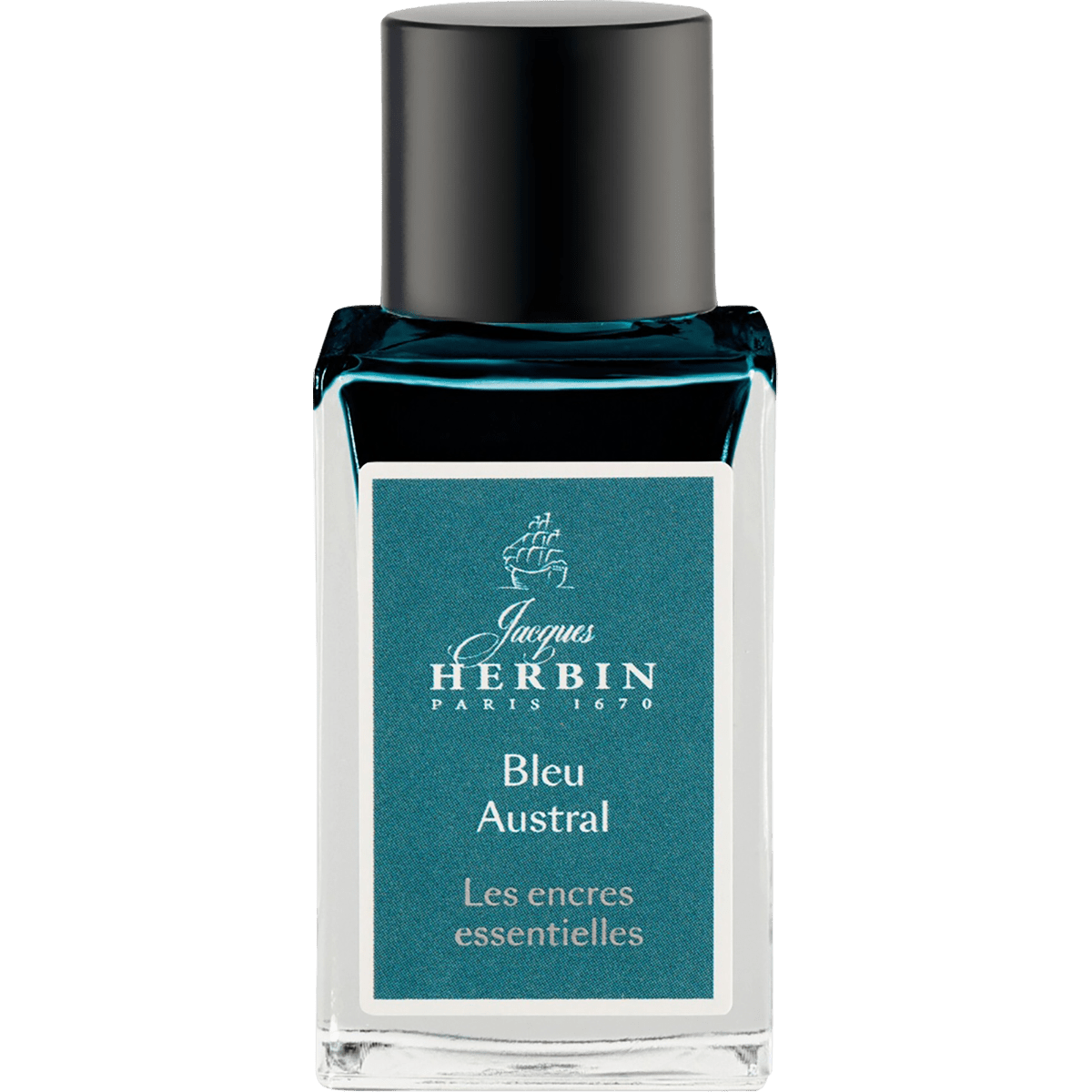 J. Herbin 1798 Essential Bottled Ink - Bleu Austral - 15ml - Pen Boutique Ltd