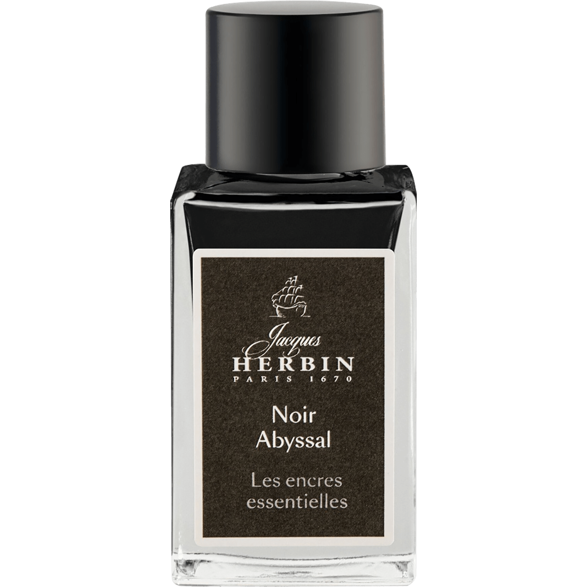 J. Herbin 1798 Essential Bottled Ink - Noir Abyssal - 15ml - Pen Boutique Ltd