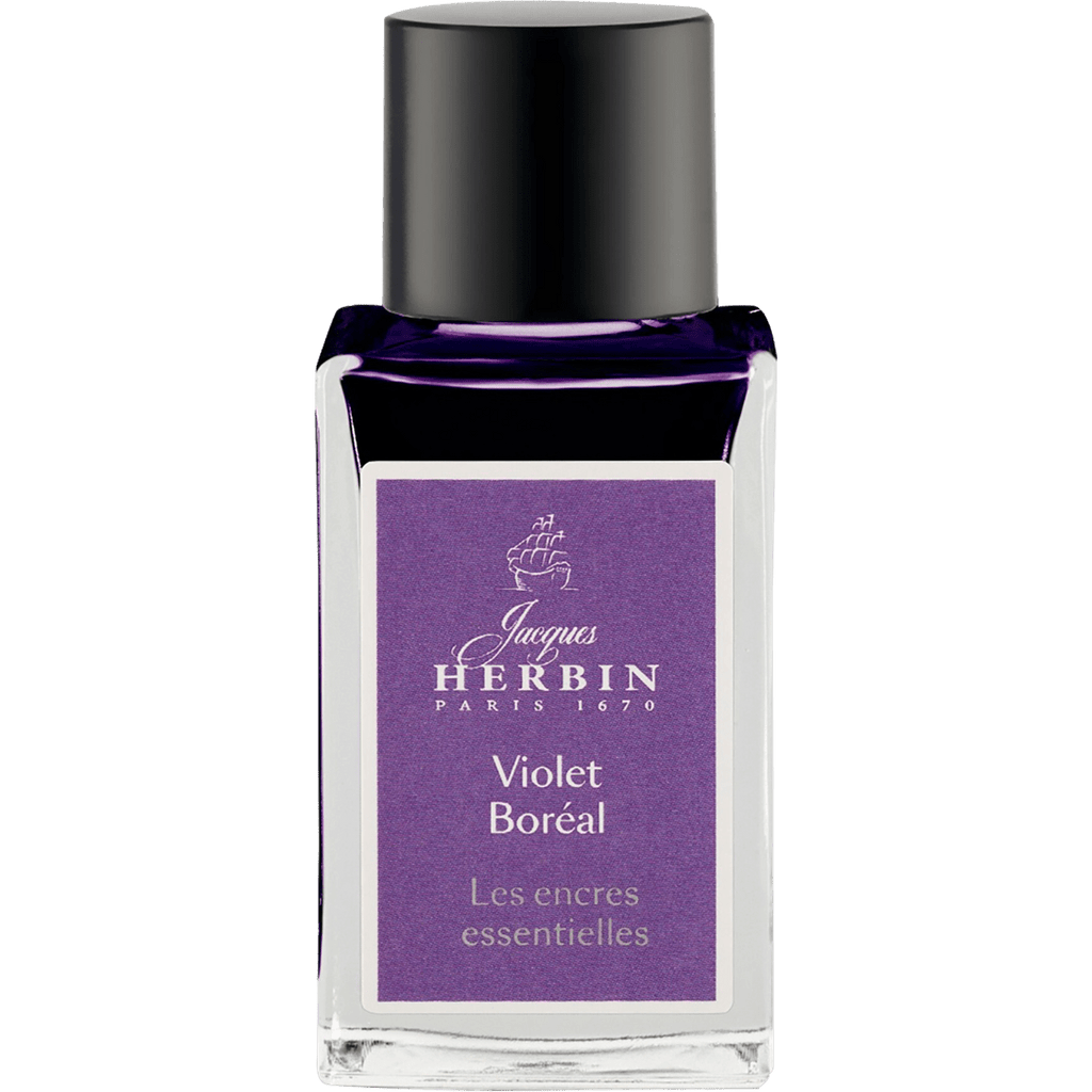 J. Herbin 1798 Essential Bottled Ink - Violet Boreal - 15ml - Pen Boutique Ltd