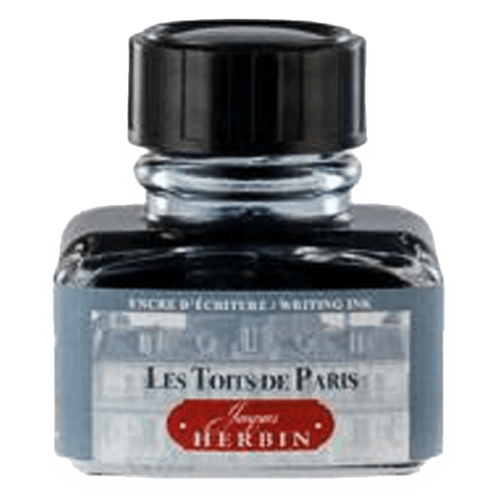 J. Herbin 30ml Bottled Ink Les Toits De Paris - Grey - Pen Boutique Ltd