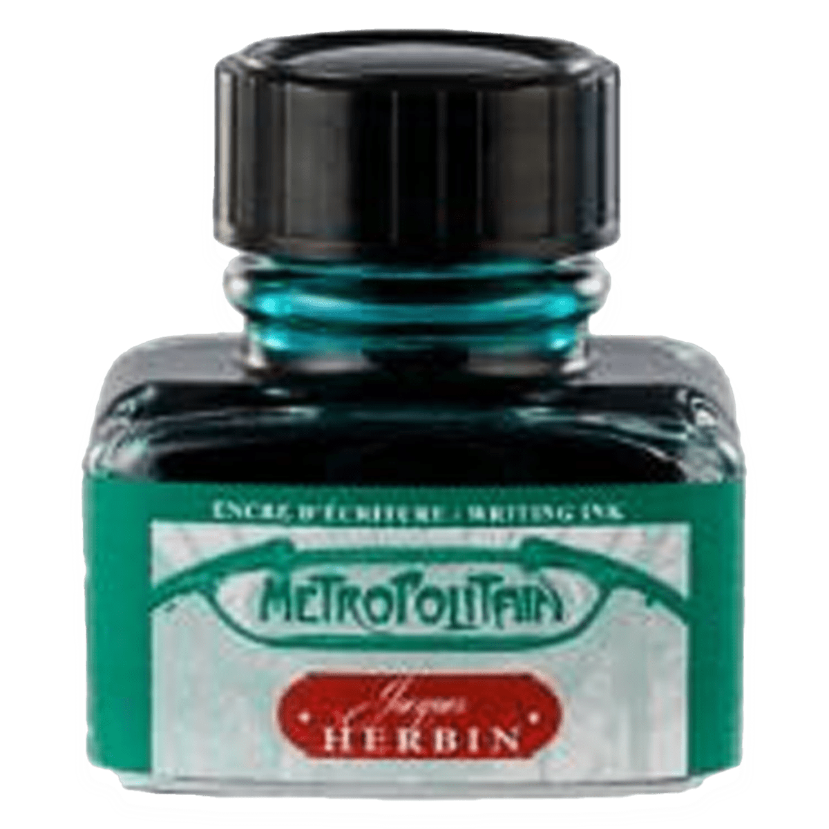 J. Herbin 30ml Bottled Ink Metropolitain - Green - Pen Boutique Ltd