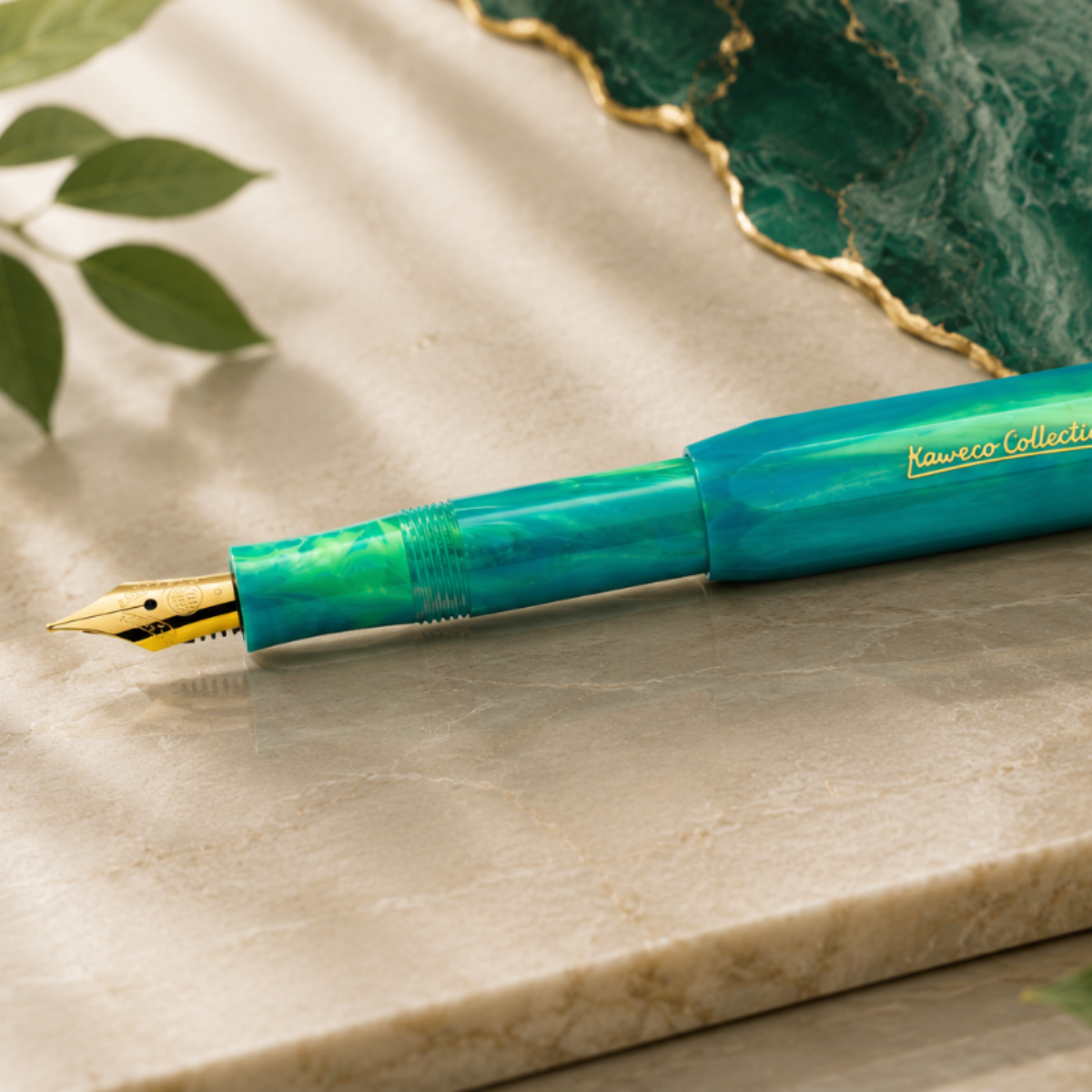 Kaweco Collection Fountain Pen - Marble Ocean-Pen Boutique Ltd