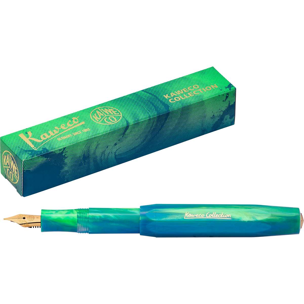 Kaweco Collection Fountain Pen - Marble Ocean-Pen Boutique Ltd