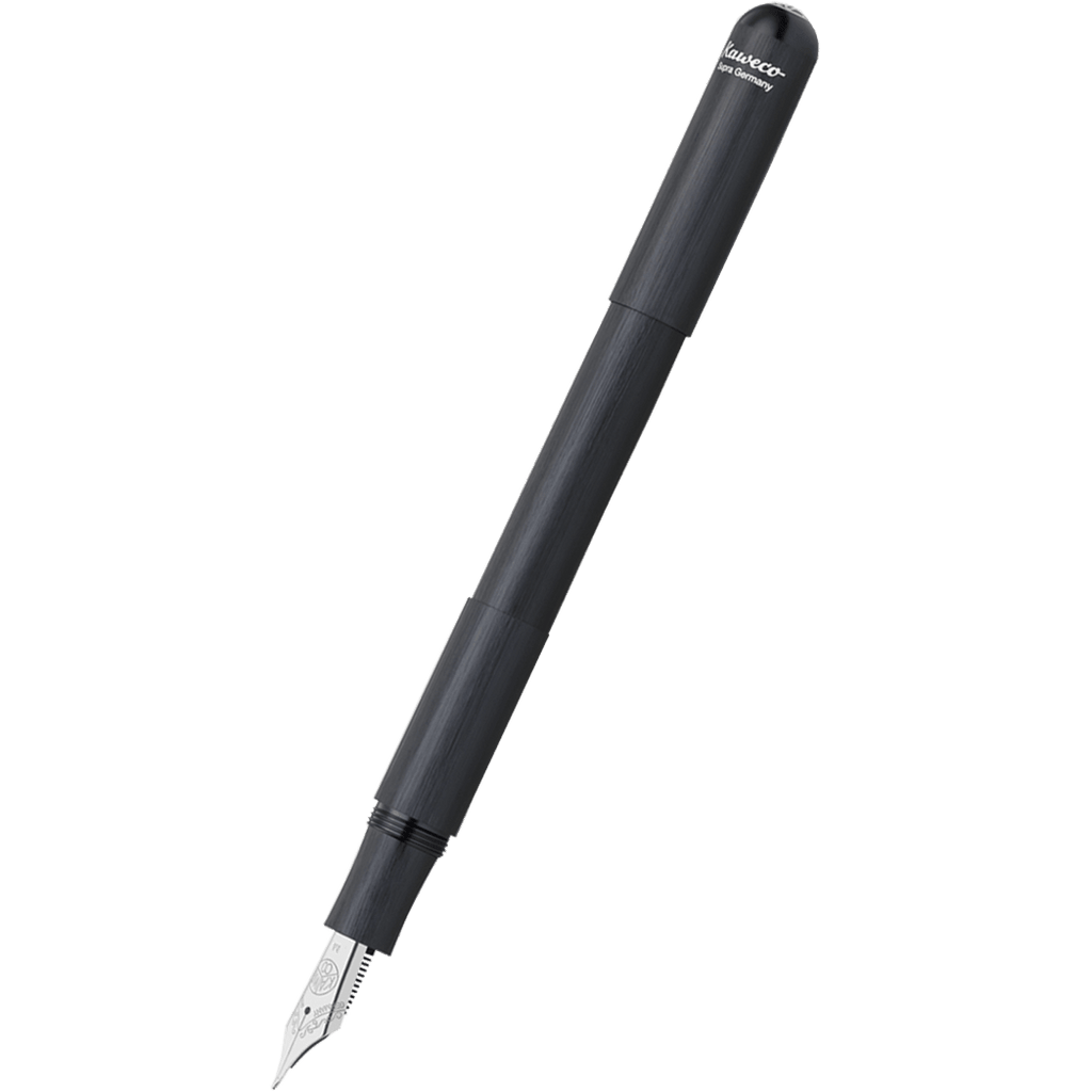 Kaweco Supra Fountain Pen - Aluminum Black - Pen Boutique Ltd