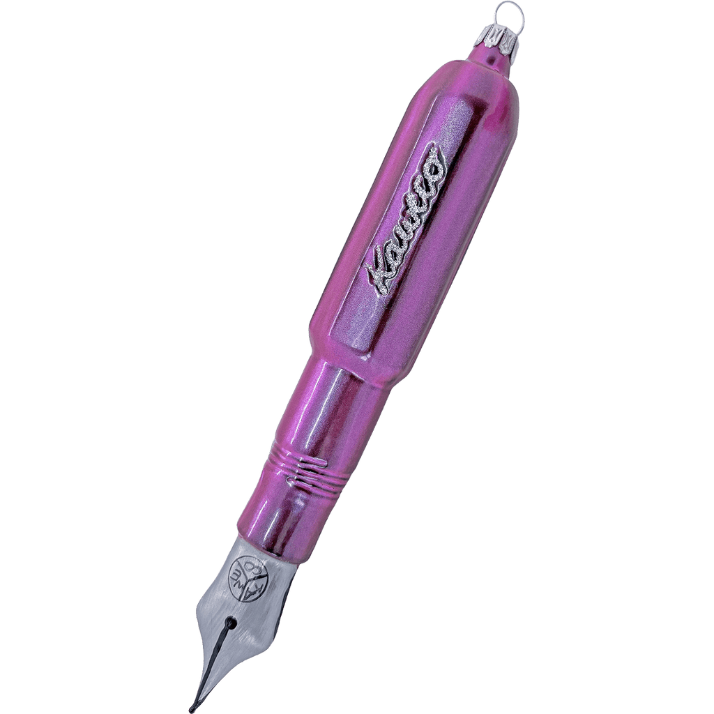 Kaweco Ornamental Glass Fountain Pen - Purple - Pen Boutique Ltd