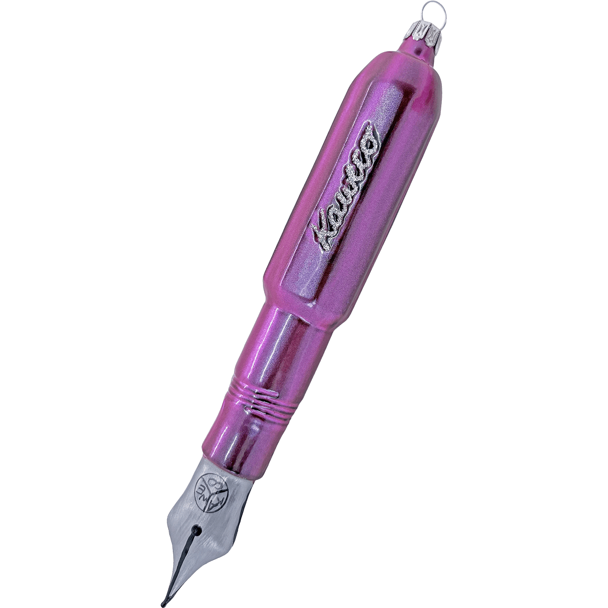Kaweco Ornamental Glass Fountain Pen - Purple - Pen Boutique Ltd