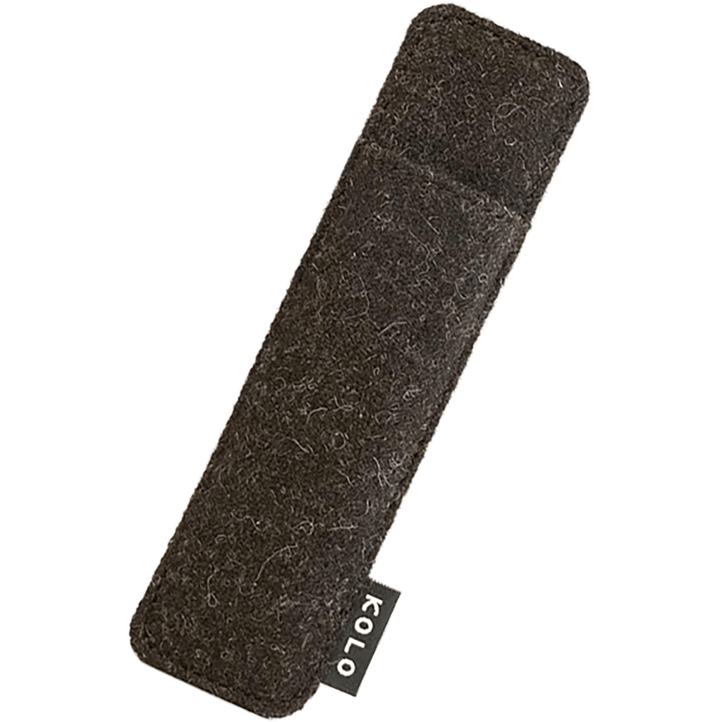 Kolo Lane Pen Sleeve - Solid Black Tweed - Standard - Pen Boutique Ltd