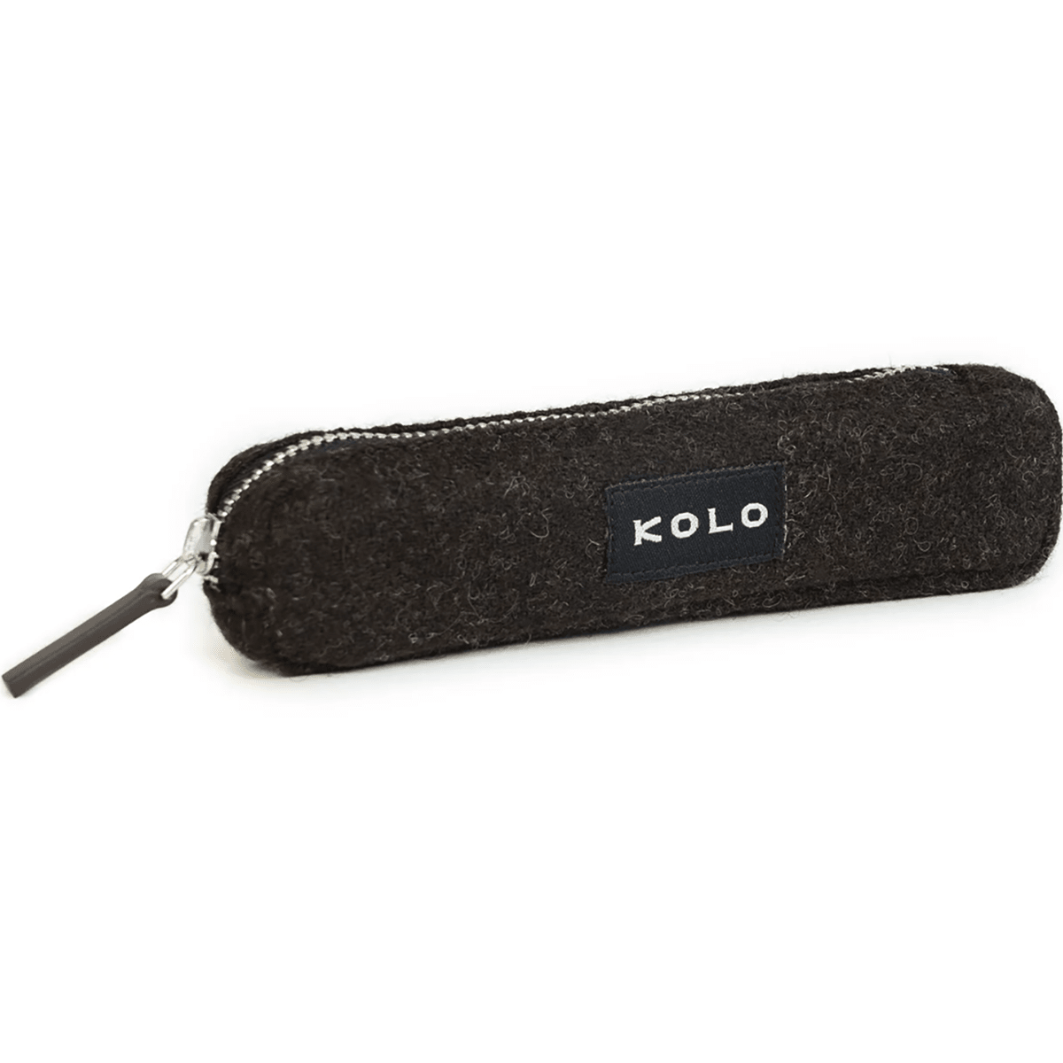 Kolo Parker Mini Pen Case - Solid Black Tweed - Pen Boutique Ltd