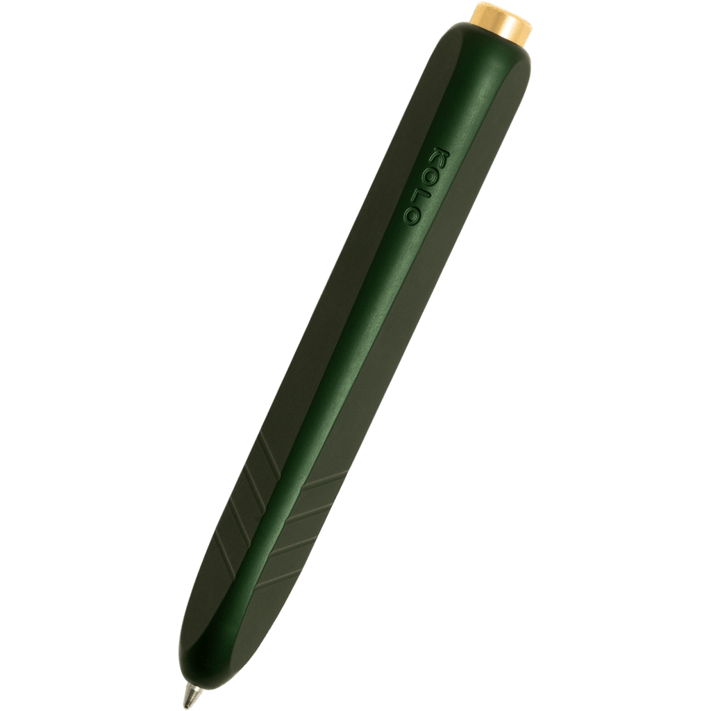 Kolo Tino Ballpoint Pen - Anodized Aluminum Verdant - Pen Boutique Ltd