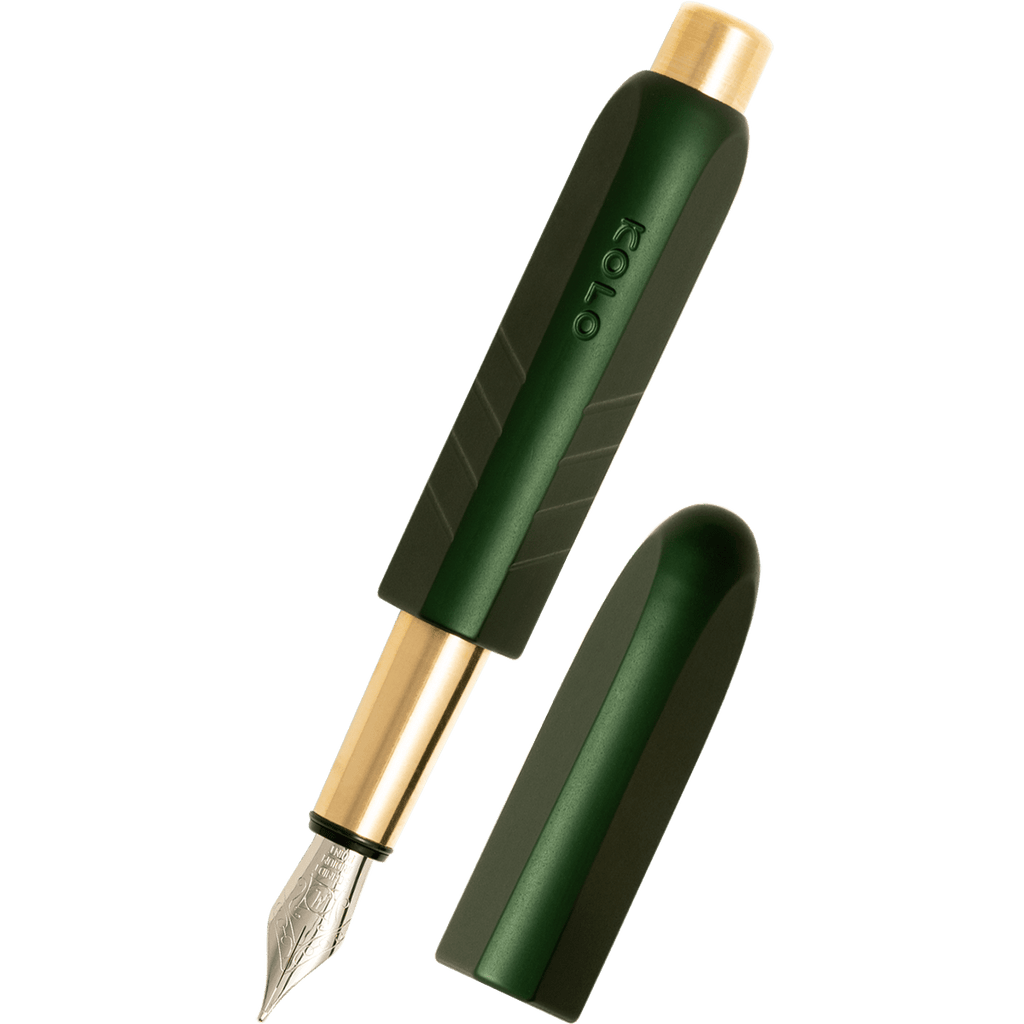 Kolo Tino Fountain Pen - Anodized Aluminum Verdant - Pen Boutique Ltd