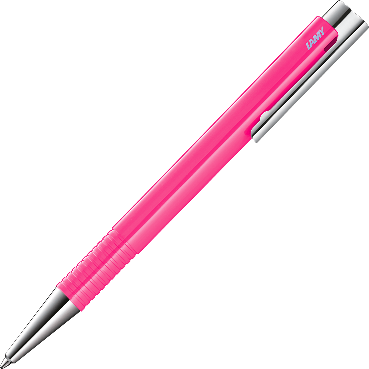 Lamy Logo M+ Ballpoint Pen - Neon Pink - Special Edition - Pen Boutique Ltd