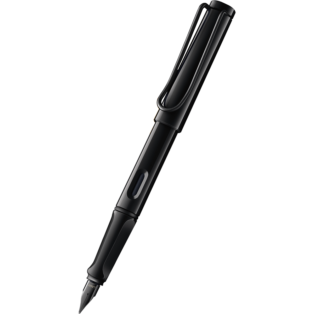 Lamy Safari Fountain Pen - All Black Glossy (Special Edition) + FREE Multi Ring - Pen Boutique Ltd