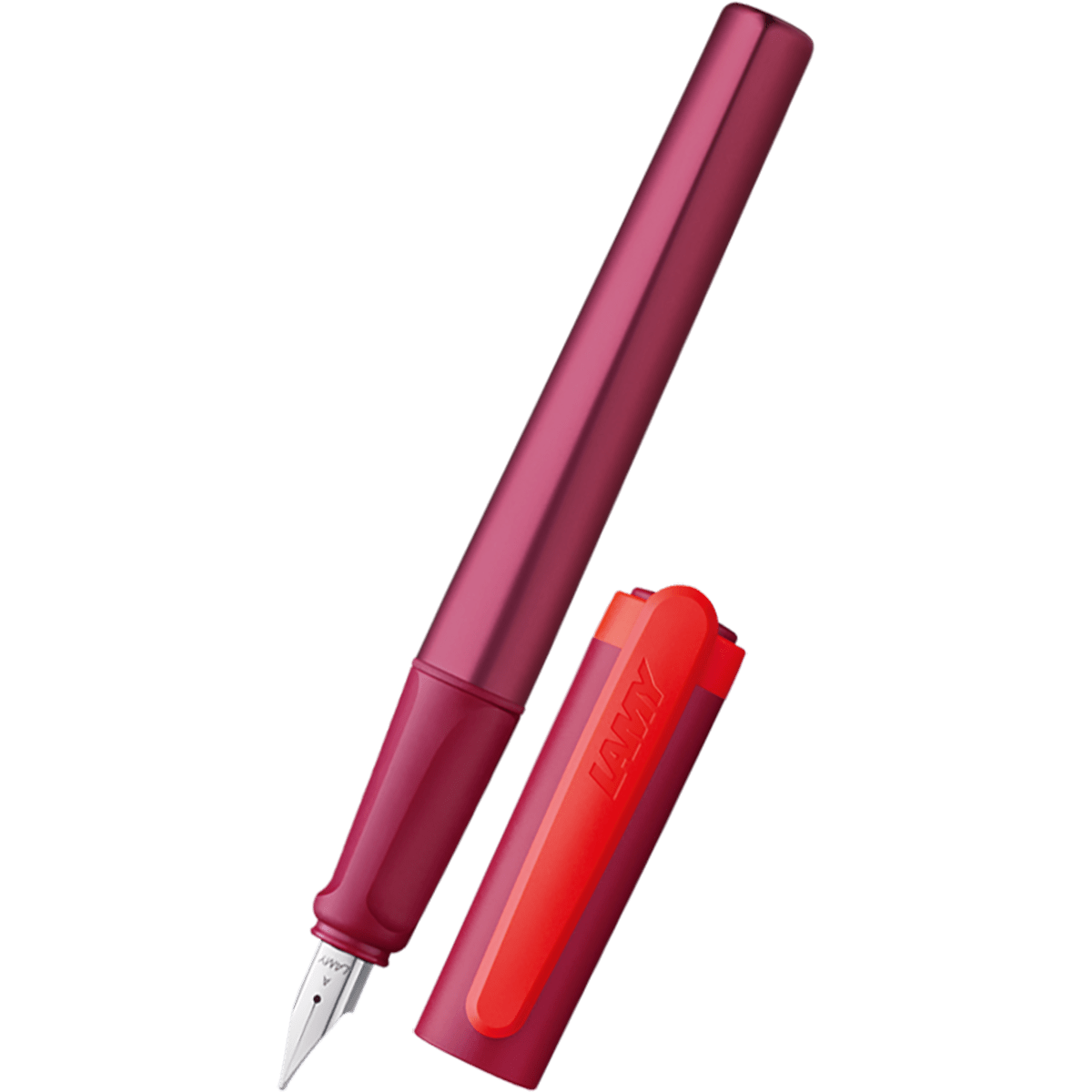 Lamy Nexx Fountain Pen - Multi - Red (Special Edition) - Pen Boutique Ltd