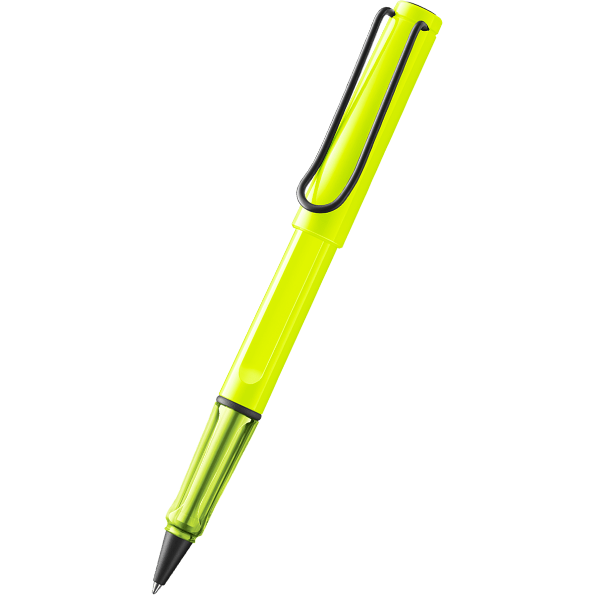 Lamy Safari Rollerball Pen - Neon Yellow (Special Edition) - Pen Boutique Ltd