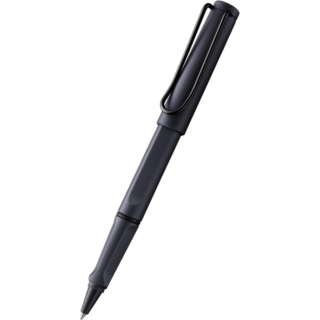 Lamy Safari Rollerball Pen - Steel Black - Pen Boutique Ltd
