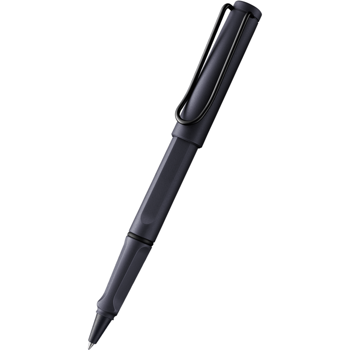 Lamy Safari Rollerball Pen - Steel Black - Pen Boutique Ltd